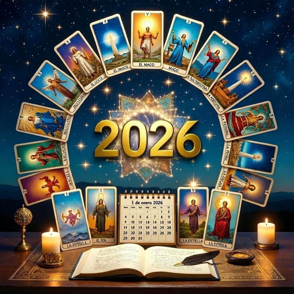 20 Perguntas Poderosas ao Tarot para Começar 2026 com Clareza